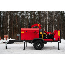 Измельчитель древесины BearTech М3 на гусеничном ходу