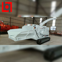 Измельчитель веток и древесины DH-220 на гусеничном ходу