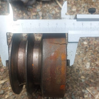 Шкиф приводной ремней для измельчителя DH-18