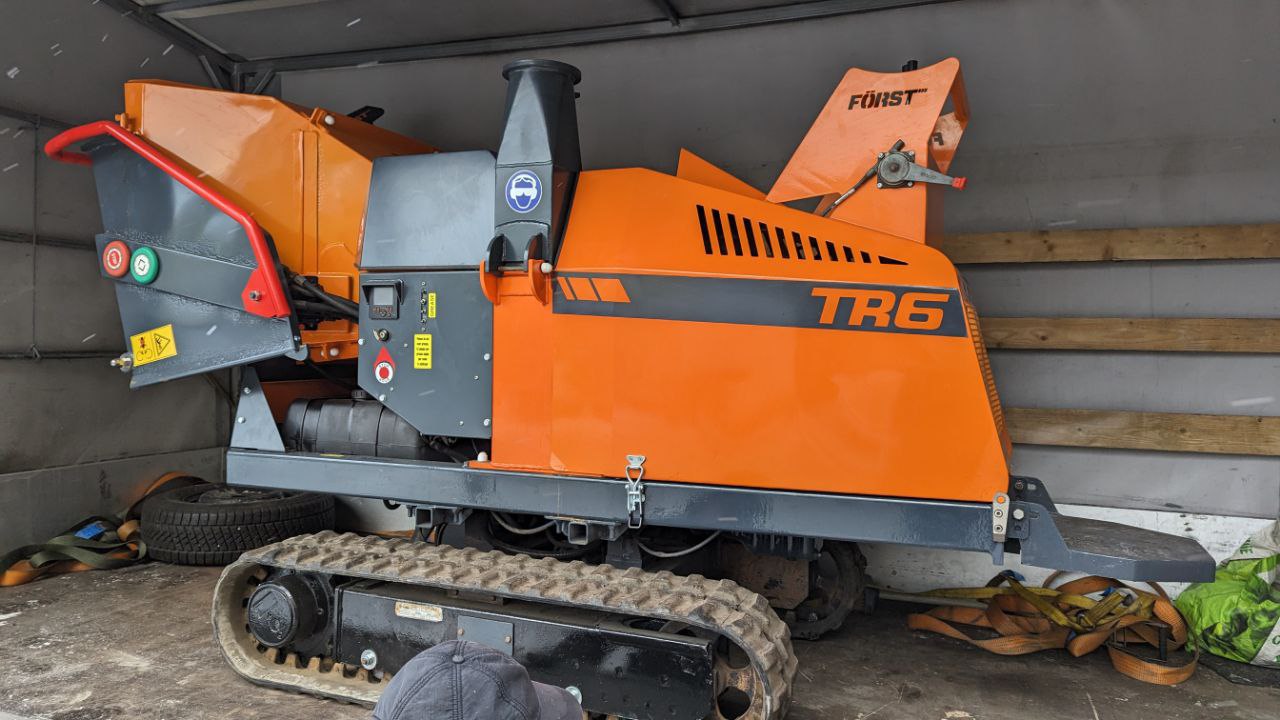 Поступление самоходного измельчителя Forst TR6 на наш склад