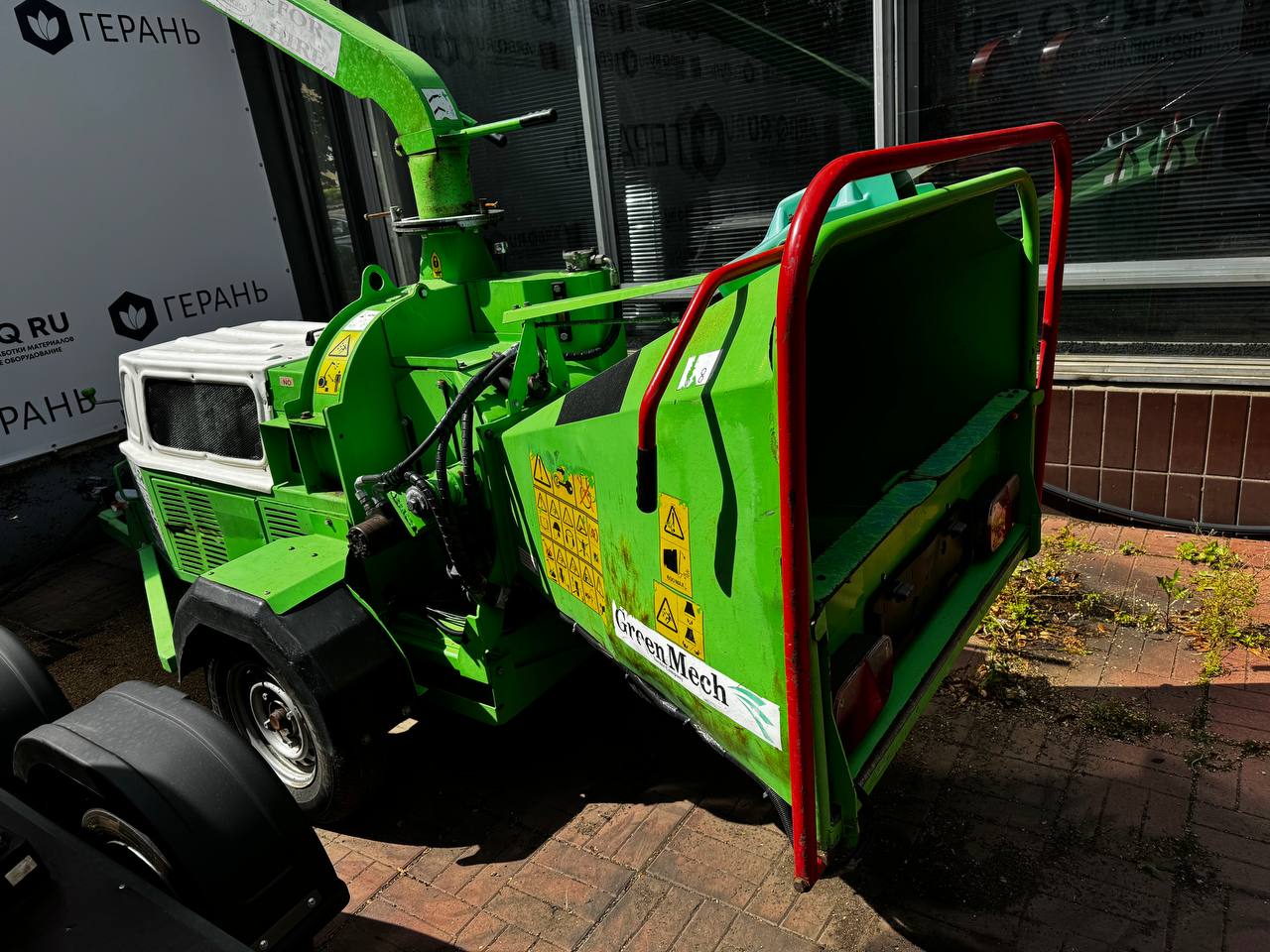 картинка Измельчитель веток GreenMech Arborist 190 от магазина Одежда+