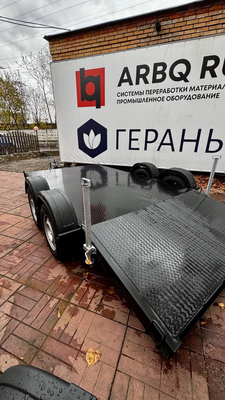 картинка Двухосный прицеп лафет