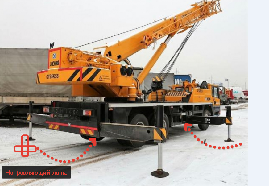 картинка Направляющий болт аутригера автокрана KRAN QY50 от магазина Одежда+