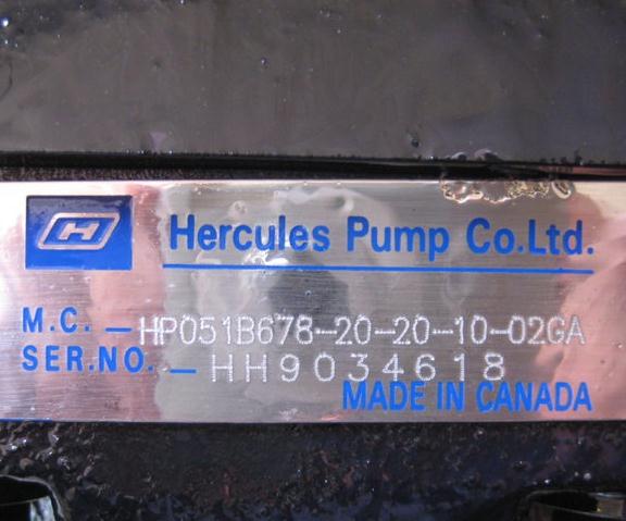 картинка Насос гидравлический HP051B678-20-20-10-02GA KRAN QY50K от магазина Одежда+