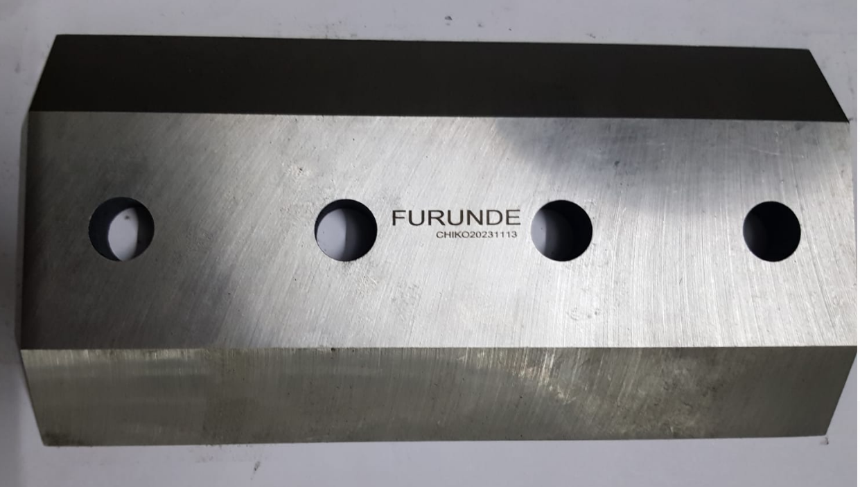 картинка Ножи для измельчителя дерева DH-100 FURUNDE, 23х12, Комплект - 4 шт. от магазина Одежда+