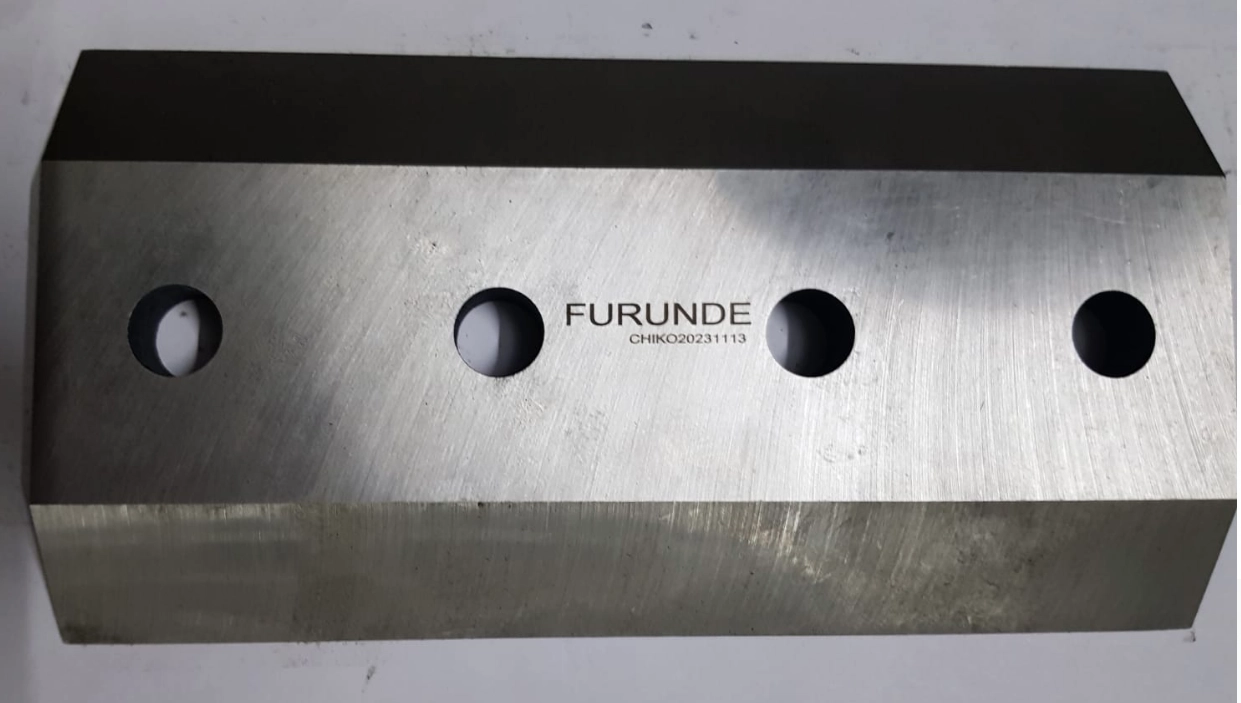 картинка Ножи для измельчителя дерева DH-100 FURUNDE, 23х12, Комплект - 4 шт.