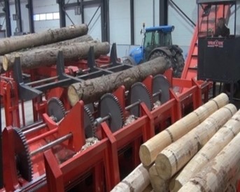 картинка Окорочный станок для бревна J1200-6000 от магазина Одежда+