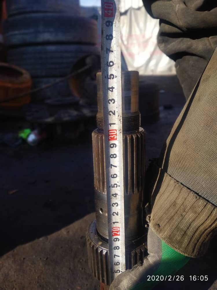 картинка Вал дифференциала среднего моста 12010348 KRAN 25 от магазина Одежда+