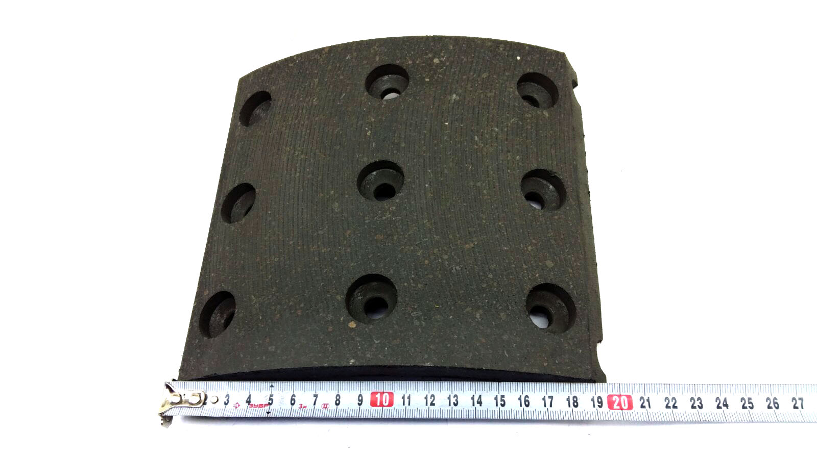 картинка Накладка тормозная 9 отв. 200*180  Автокран KRAN QY50 от магазина Одежда+