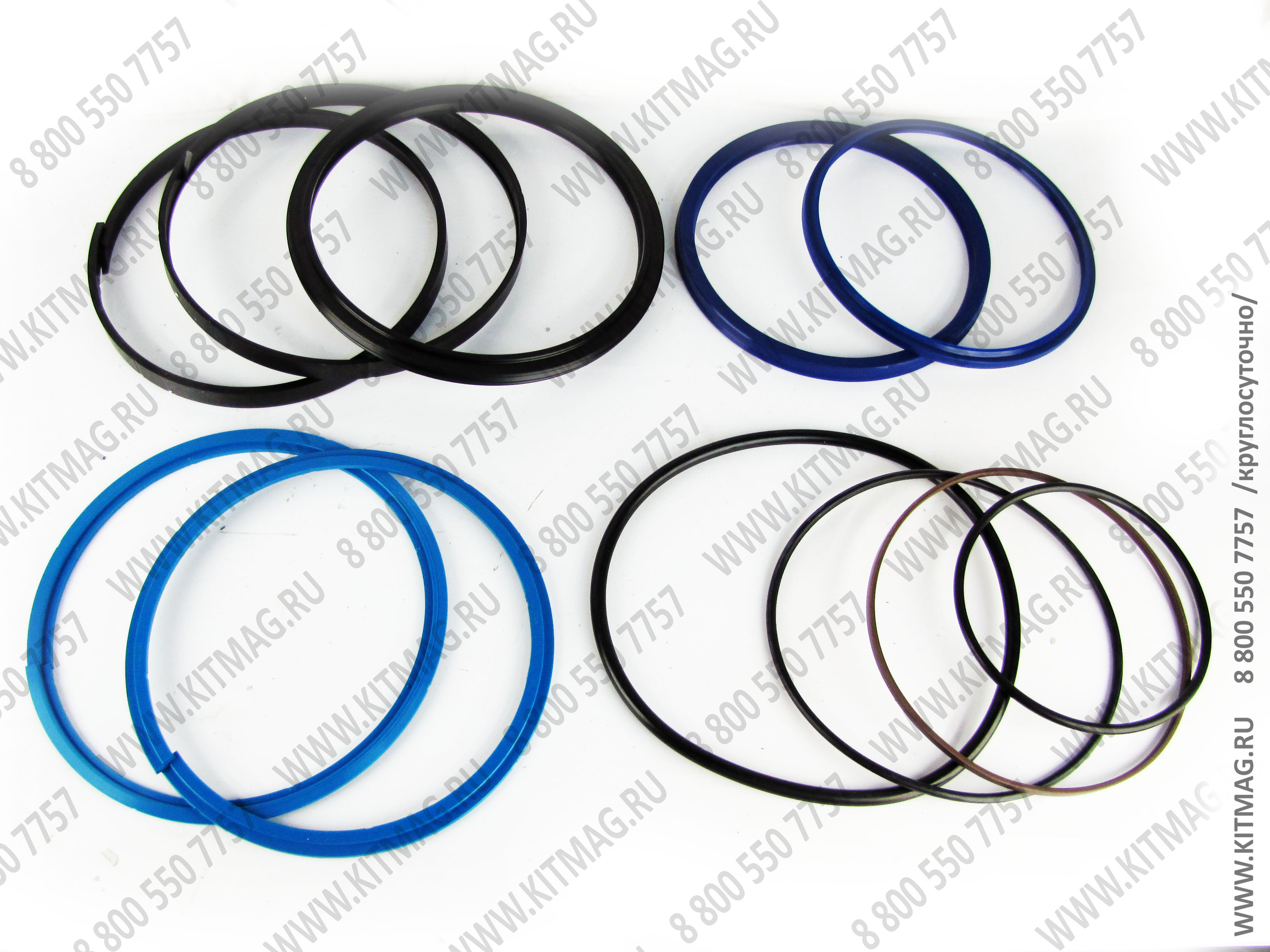 картинка Ремкомплект гидроцилиндра подъема стрелы D230 В101 10100744 0806 В023 KRAN QY25K от магазина Одежда+