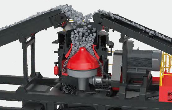 картинка Дробильная установка KJ250 F2 с конусной дробилкой  от магазина Одежда+