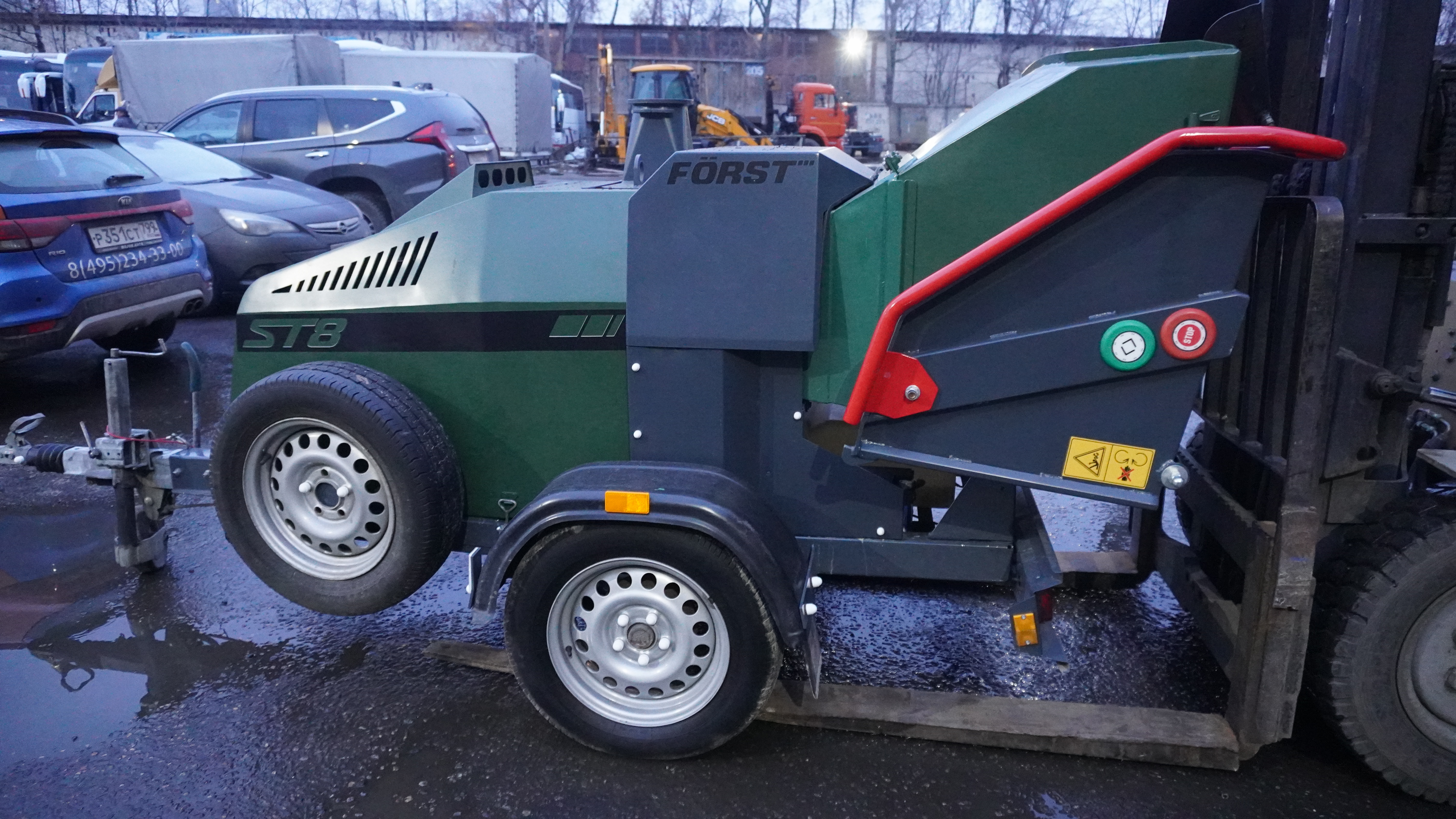 картинка Измельчитель веток Forst ST8 от магазина Одежда+