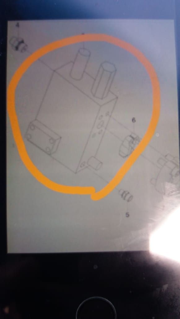 картинка Гидрозамок (Гидравлический замок) Sany 25 от магазина Одежда+