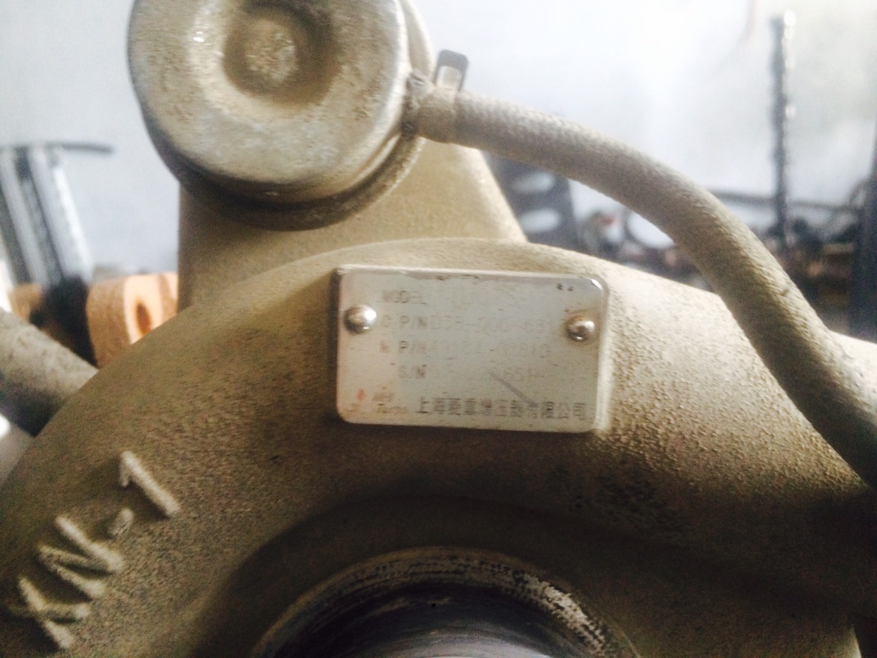 картинка Турбина двигателя Dong Feng Shanghai 6C250 - 2 от магазина Одежда+