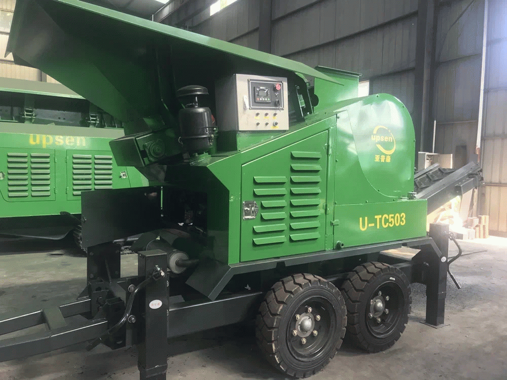 картинка Щековая дробилка мобильная Upsen U-TC503 от магазина Одежда+