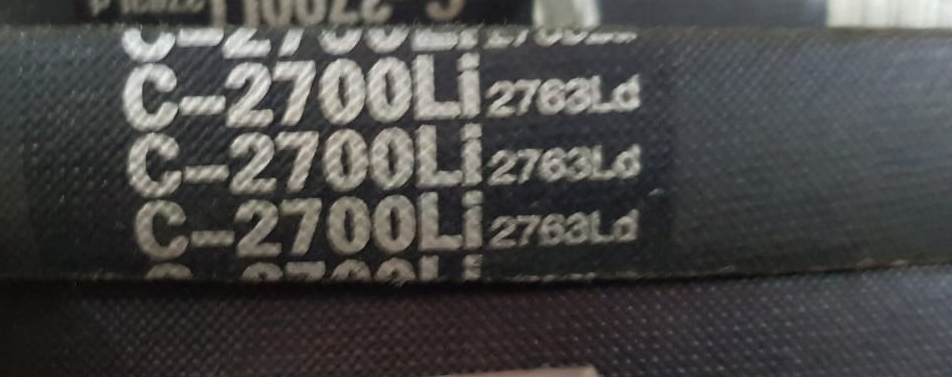 картинка Ремни привода ножей для измельчителя DH-100 С2700Li (С2650;С2600Li) 2763 Ld, Комплект - 4шт. от магазина Одежда+