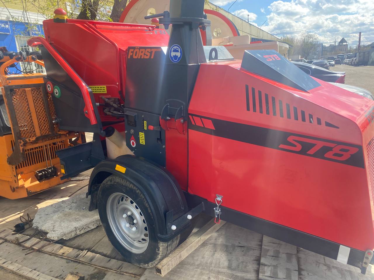 картинка Измельчитель веток Forst ST8 от магазина Одежда+
