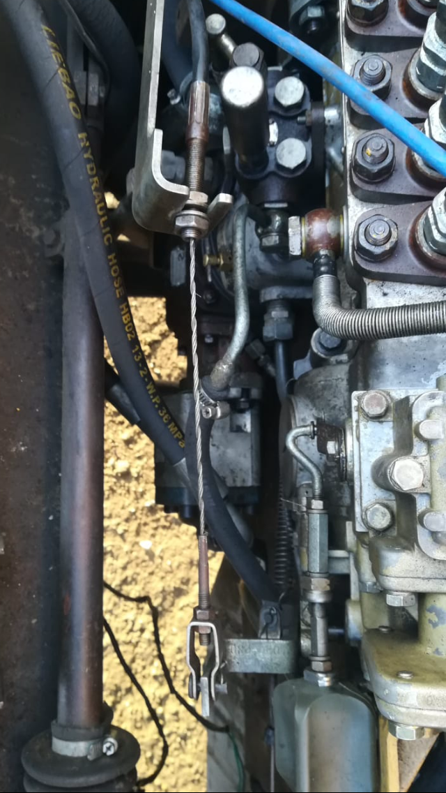 картинка Трос газа кабины оператора KRAN QY25 от магазина Одежда+