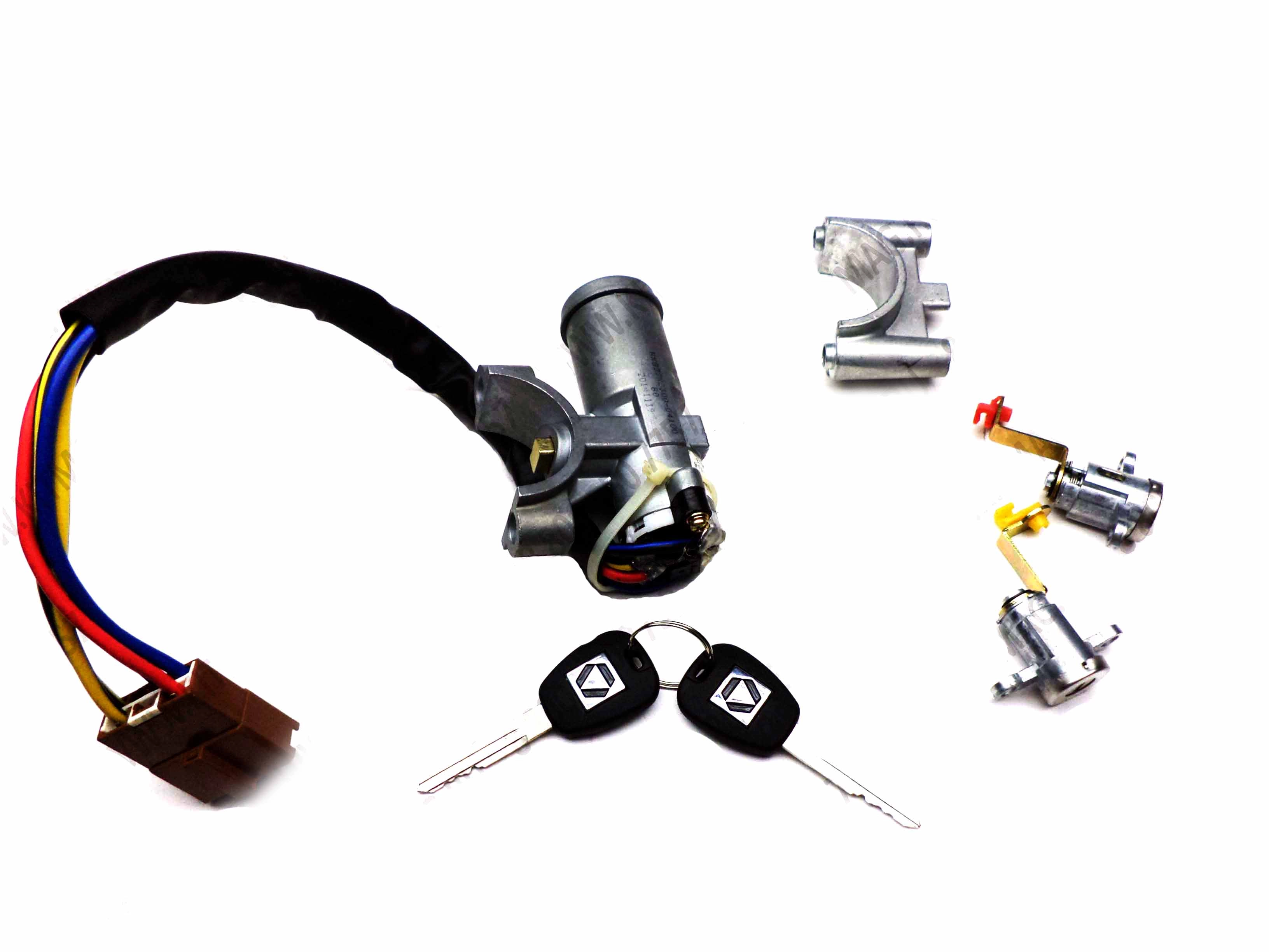 картинка Замок зажигания JK3067 5 контакта  Автокран KRAN QY