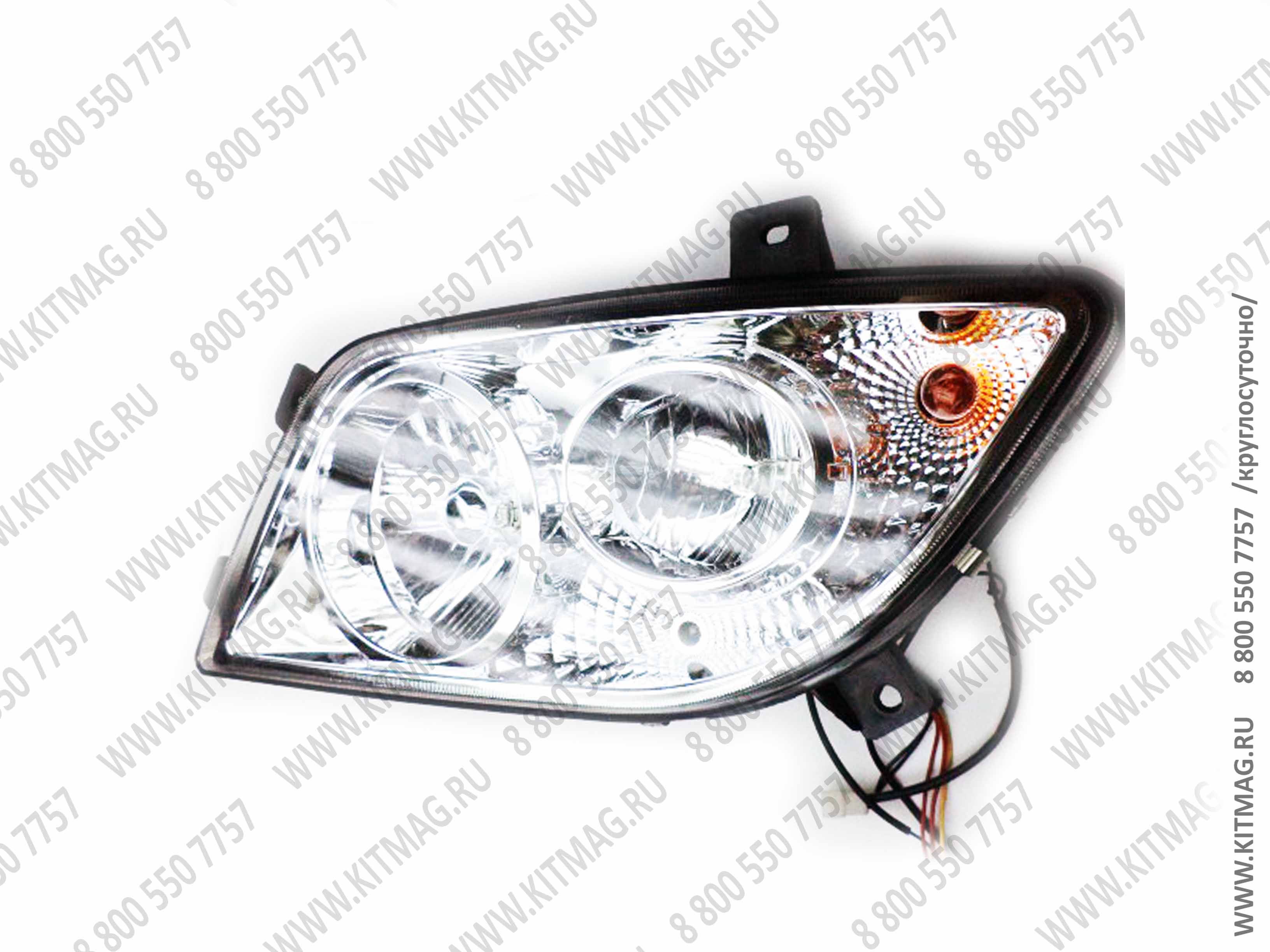 картинка Фара передняя левая нового образца СТРЕКОЗА автокран KRAN от магазина Одежда+