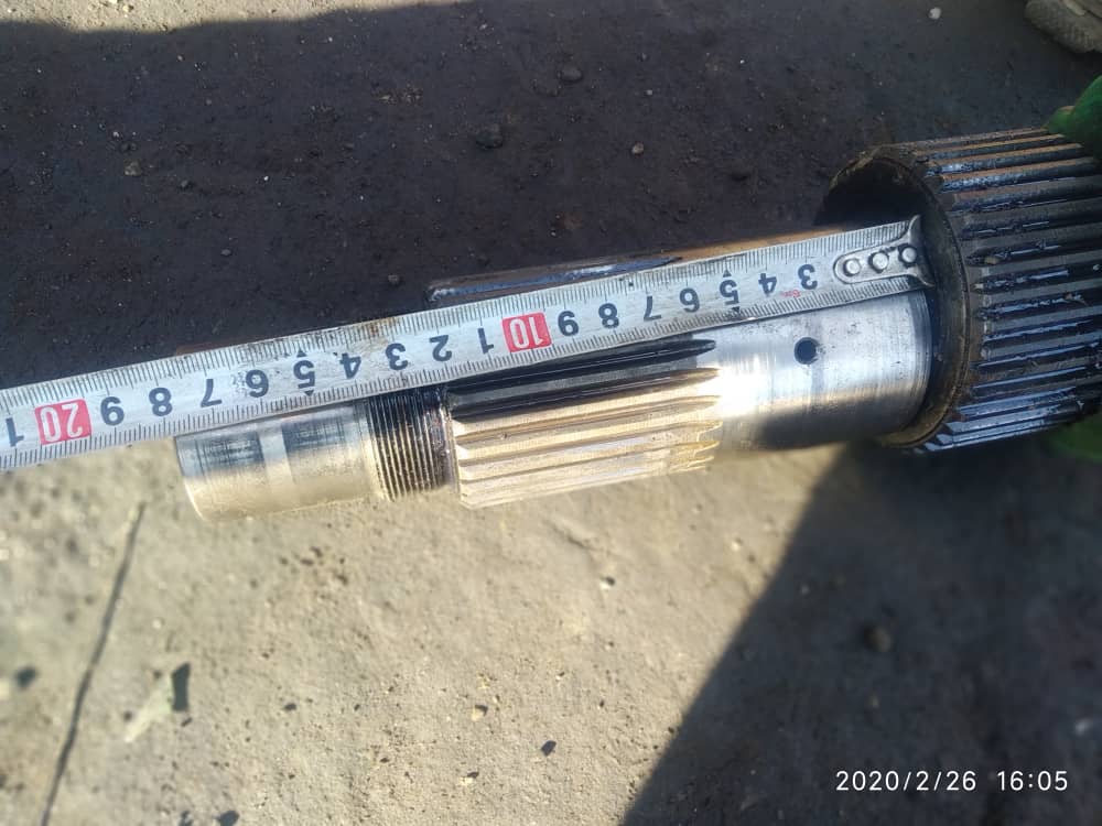 картинка Вал дифференциала среднего моста 12010348 KRAN 25 от магазина Одежда+