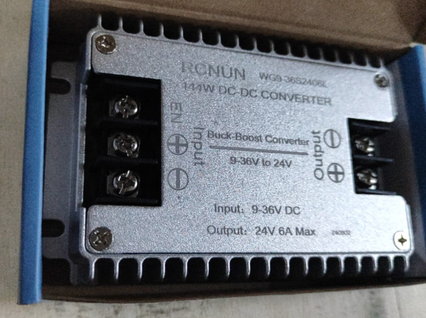 картинка Преобразователь напряжения (DC-DC) 9-36V на 24V 6A для измельчителя DH-100 от магазина Одежда+