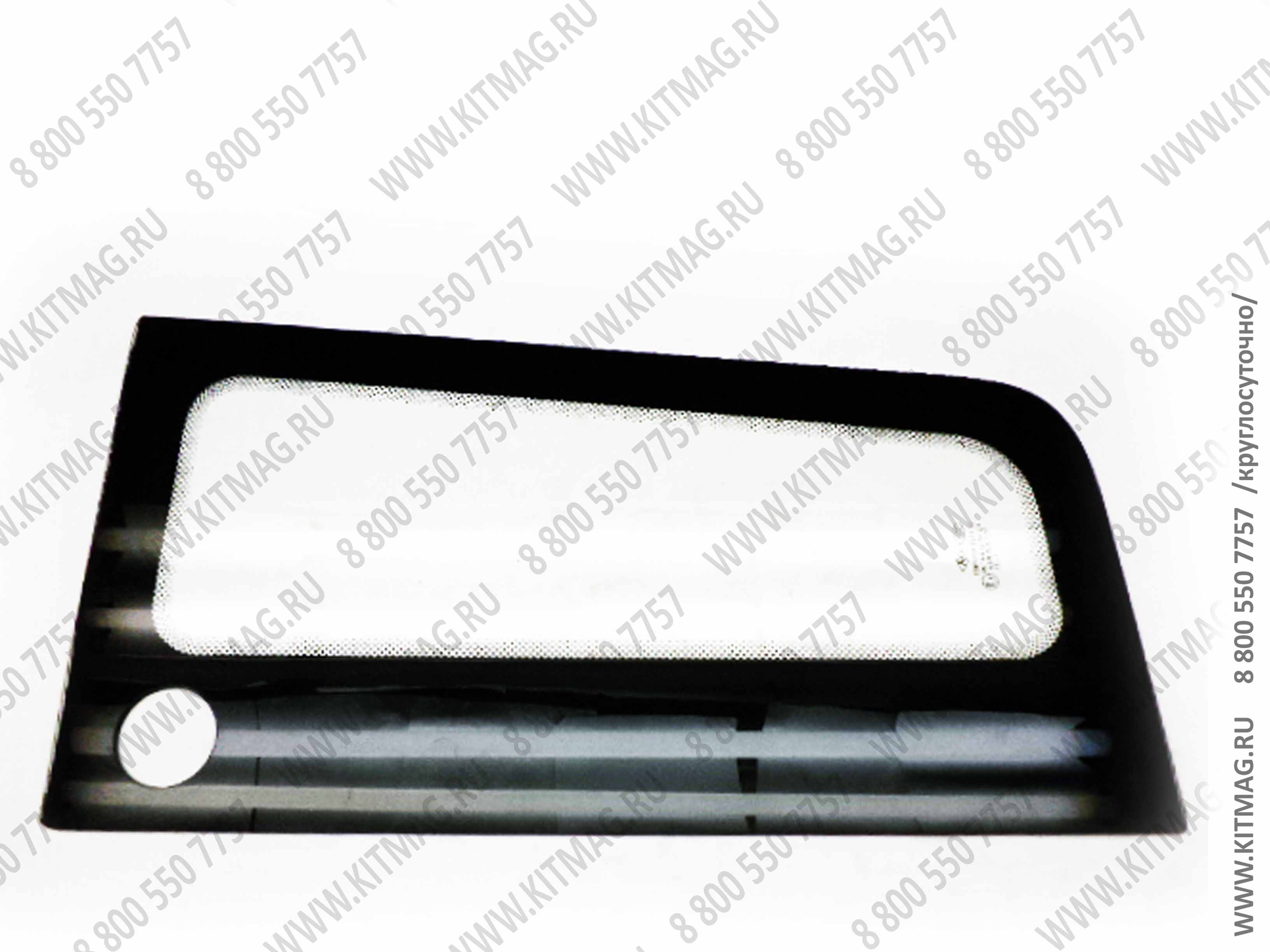 картинка Стекло кабины водителя боковое с отверстием 59*31*25 левое KRAN от магазина Одежда+