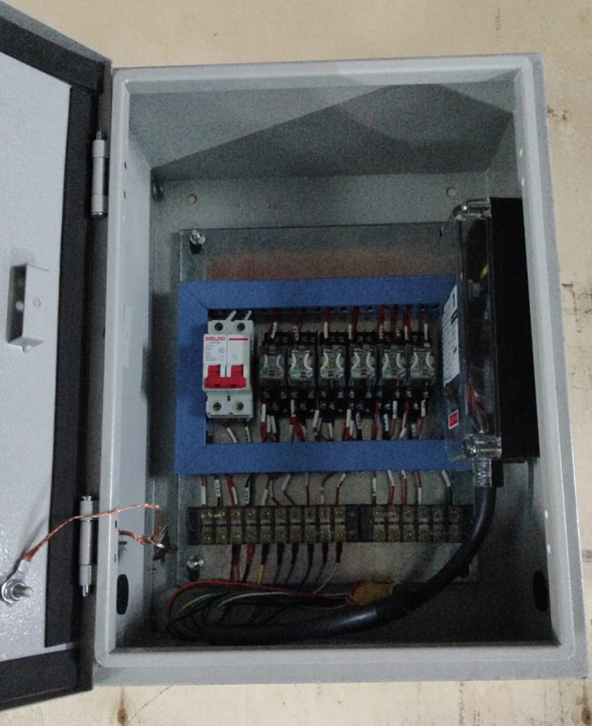 картинка Шкаф электрический в сборе для измельчителя DH-100 от магазина Одежда+