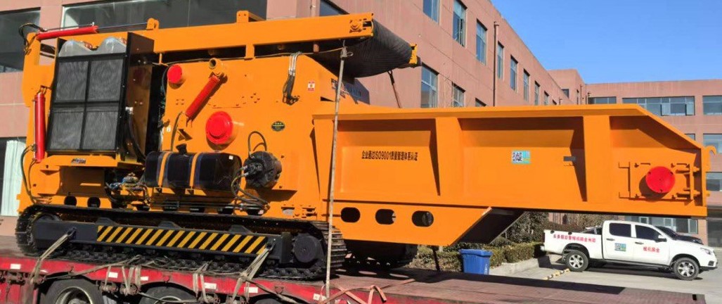 картинка Измельчитель  древесины DH-500 на гусеничном ходу от магазина Одежда+