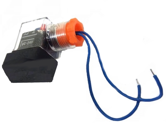 картинка Штекер катушки клапана COE-24DC/10 KRAN QY25K5S от магазина Одежда+