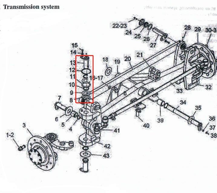картинка Комплектующие для шкворня SEM 919 2014 г 20, 21  позиция от магазина Одежда+