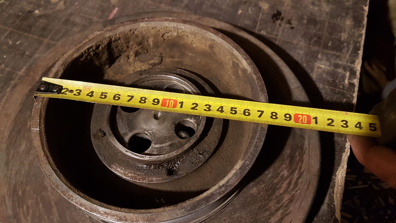 картинка Шкив коленвала D06A-002-40+C /двигатель Евро 4/KRAN 30К5-1 от магазина Одежда+