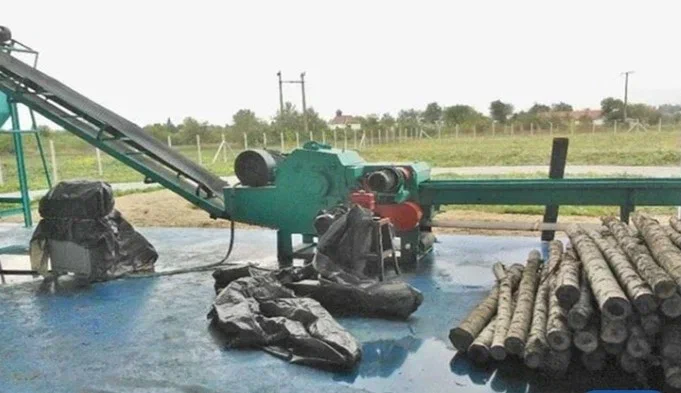 картинка Измельчитель древесины BX216 с конвейерами от магазина Одежда+