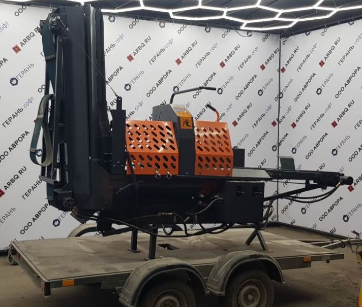 Машина для изготовления дров из дерева RM40 мобильная