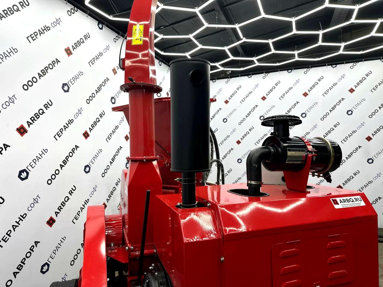картинка Измельчитель древесины DH-80 на прицепе