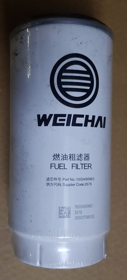 картинка Фильтр топливный 1000495963 Weichai для измельчителя DH-220 на гусеницах (1 шт.)