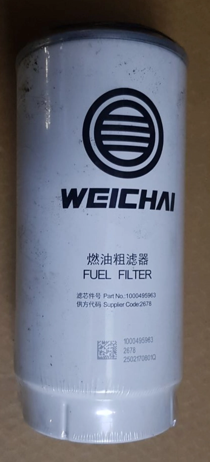картинка Фильтр топливный 1000495963 Weichai для измельчителя DH-220 на гусеницах (1 шт.)