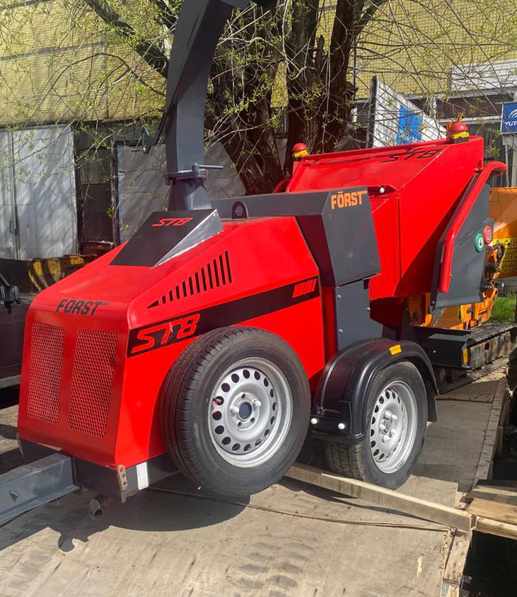 картинка Измельчитель веток Forst ST8 от магазина Одежда+