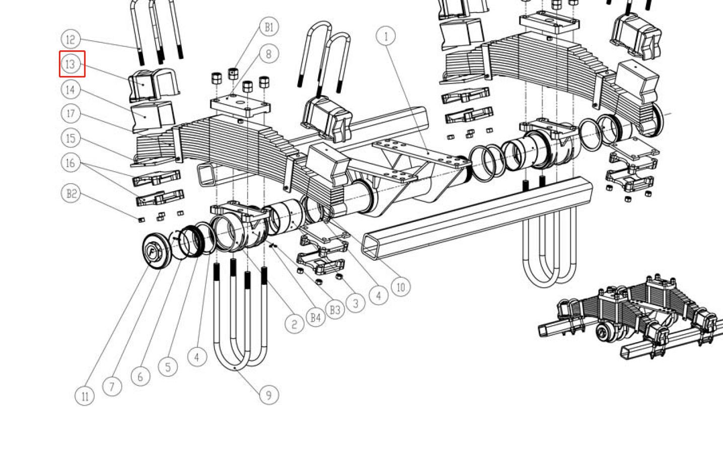 картинка Накладка крепления рессоры 94651L.10.2910.1300-24-250 от магазина Одежда+