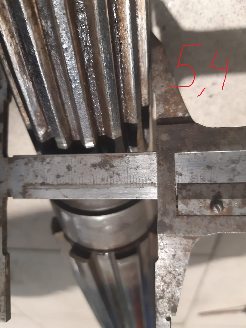 картинка Вал первичный КПП 5J800 KRAN QY16D от магазина Одежда+