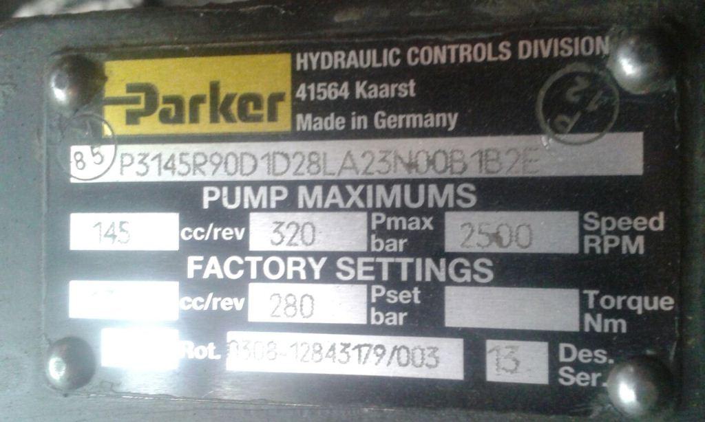 картинка Насос гидравлический Parker P3145R90D1D28LA23N00B1B2 /QY70-100/ от магазина Одежда+